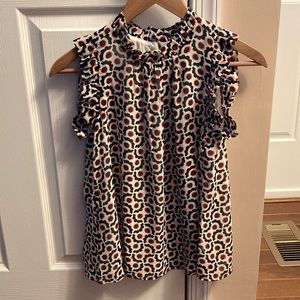 Ann Taylor Factory Ruffled Top